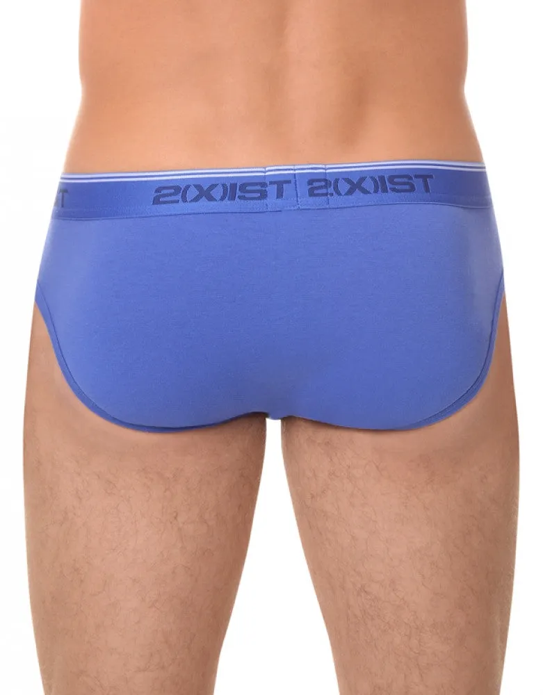 2xist Men's 3-Pack Stretch Core No-Show Brief 021320