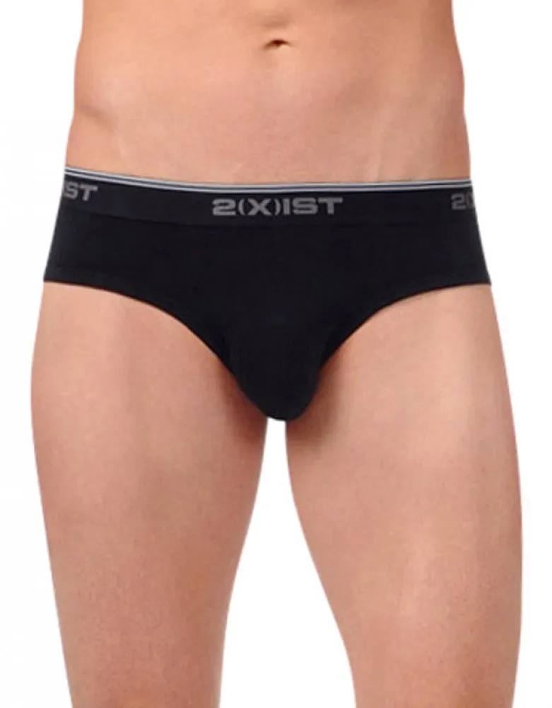 2xist Men's 3-Pack Stretch Core No-Show Brief 021320