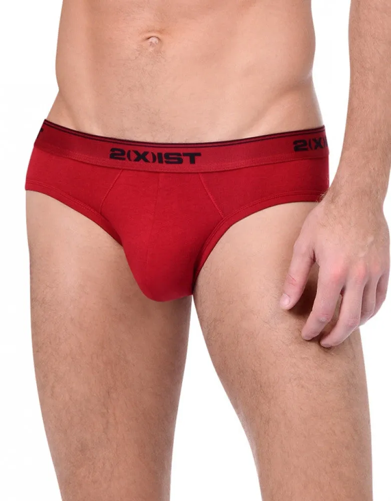 2xist Men's 3-Pack Stretch Core No-Show Brief 021320