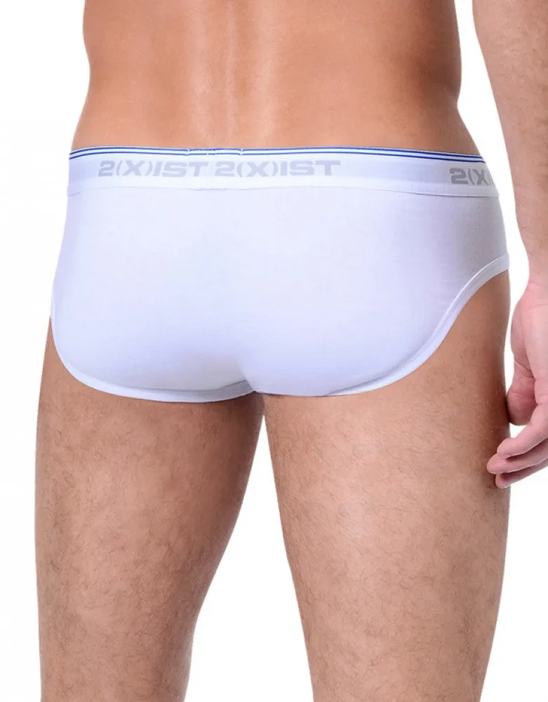 2xist Men's 3-Pack Stretch Core No-Show Brief 021320