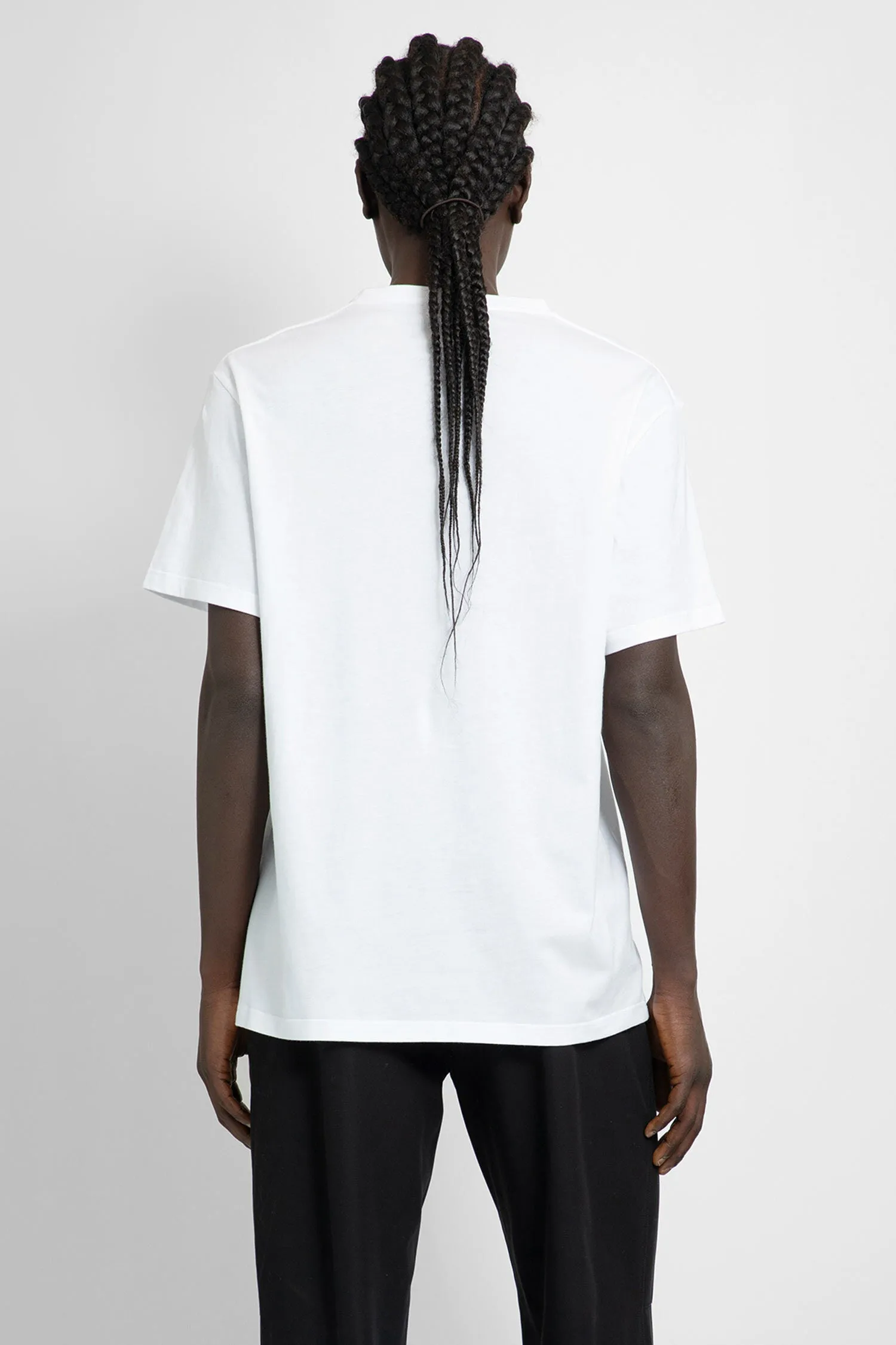 ALEXANDER MCQUEEN MAN WHITE T-SHIRTS & TANK TOPS