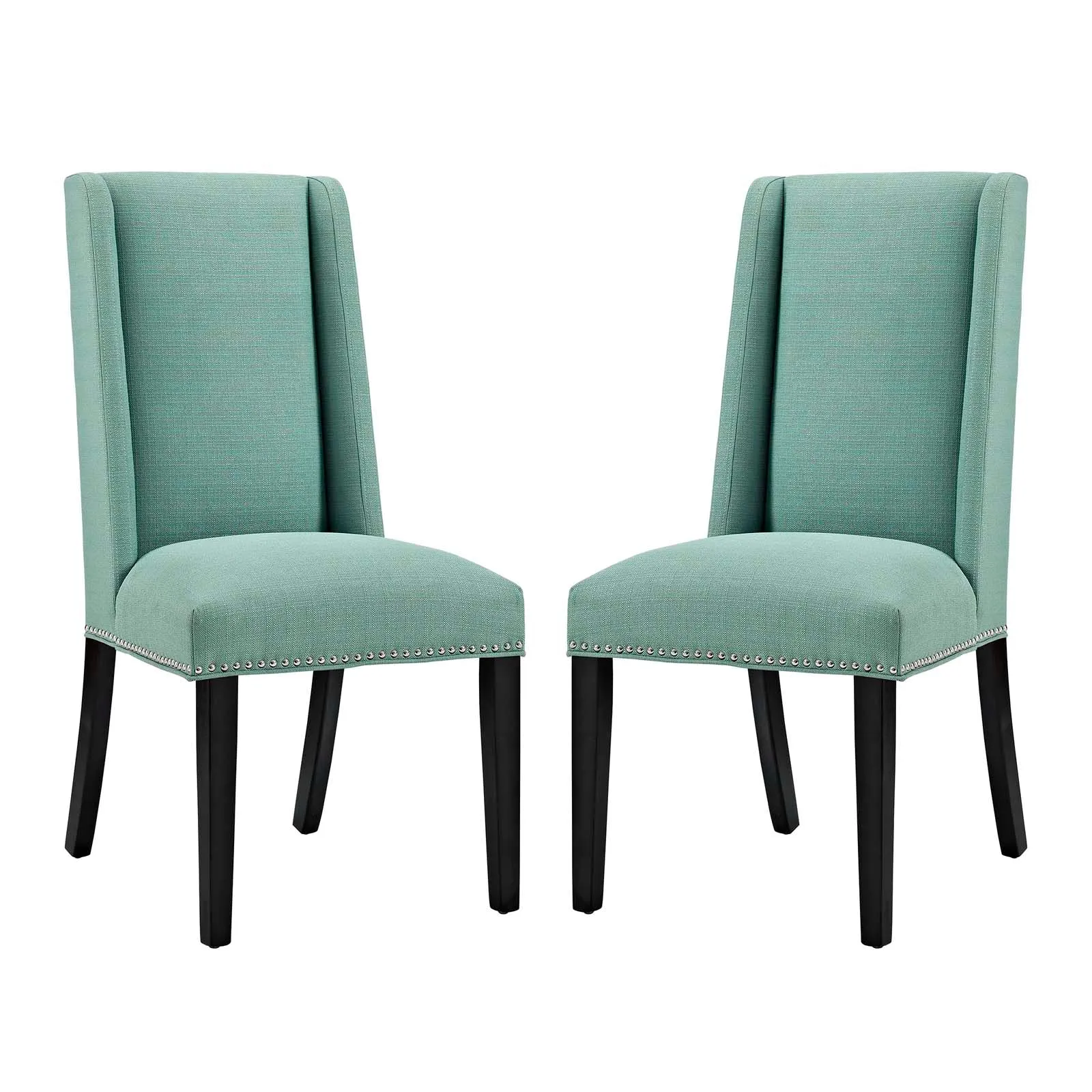 Baron Dining Chair Fabric Set of 2 by Modway