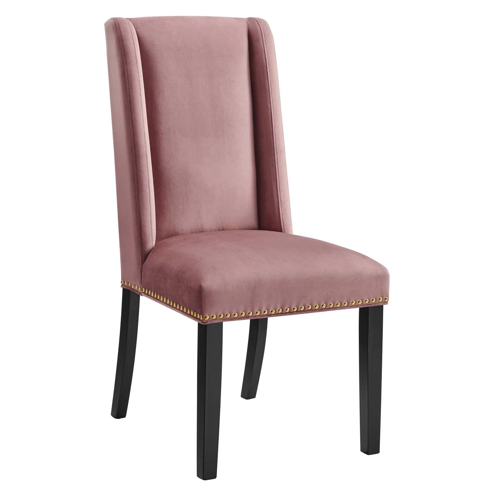 Baron Performance Velvet Dining Chairs - Set of 2 by Modway