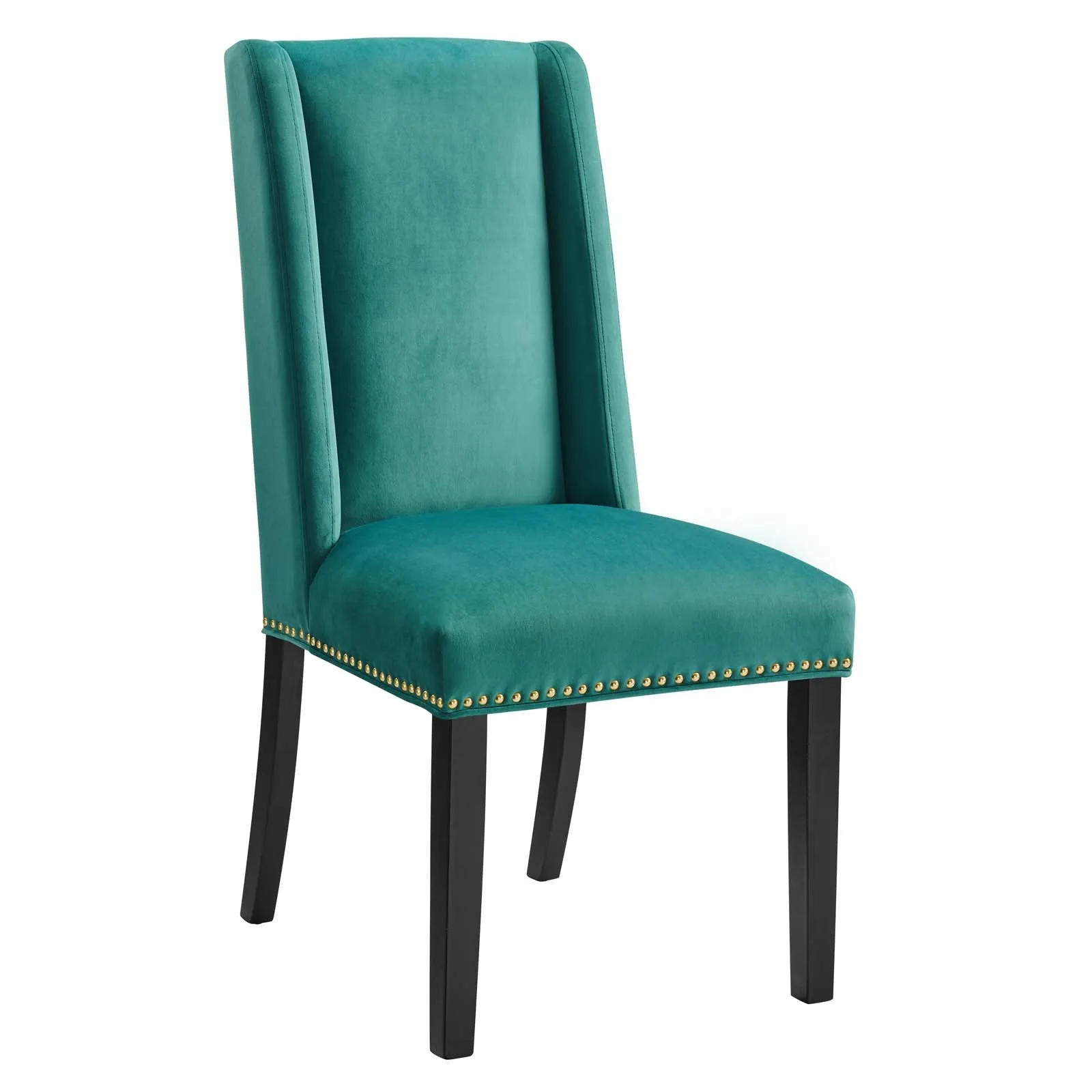 Baron Performance Velvet Dining Chairs - Set of 2 by Modway