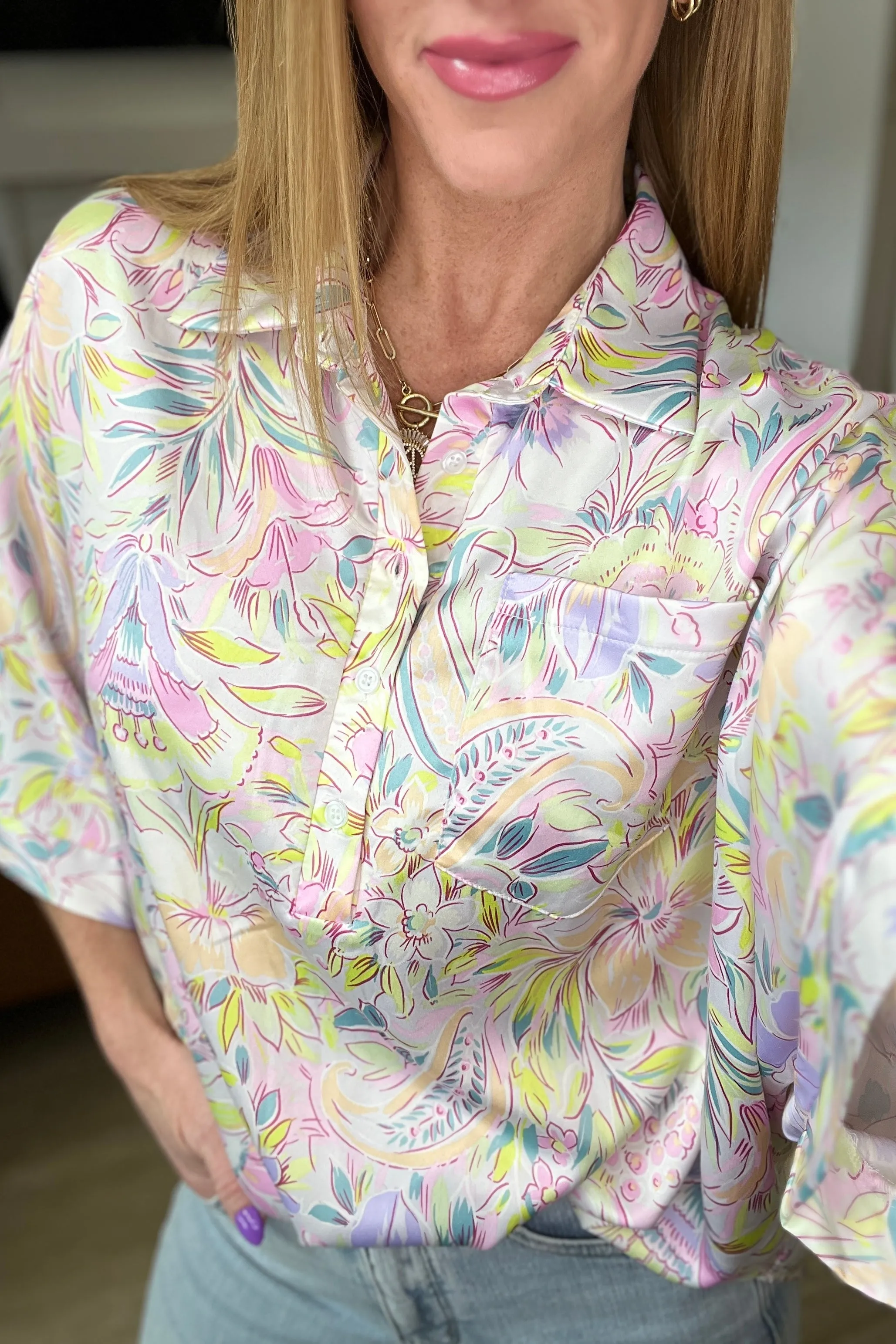 Blissful Botanicals Blouse