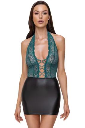 Cottelli Lingerie Teal Dress