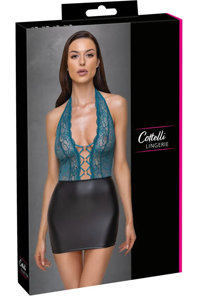 Cottelli Lingerie Teal Dress