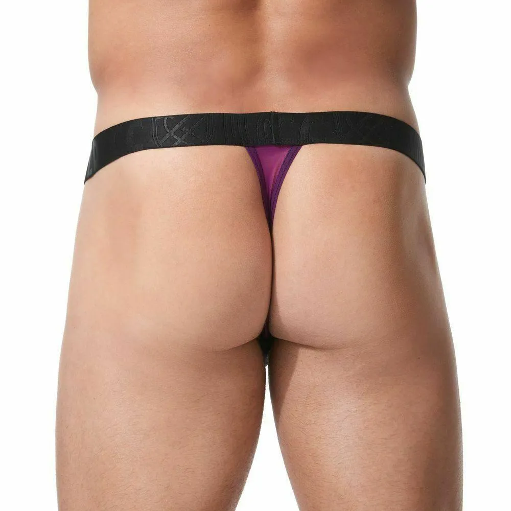 GREGG HOMME Thong Temptation Tangas See-Tru Mesh Magenta 152104 106