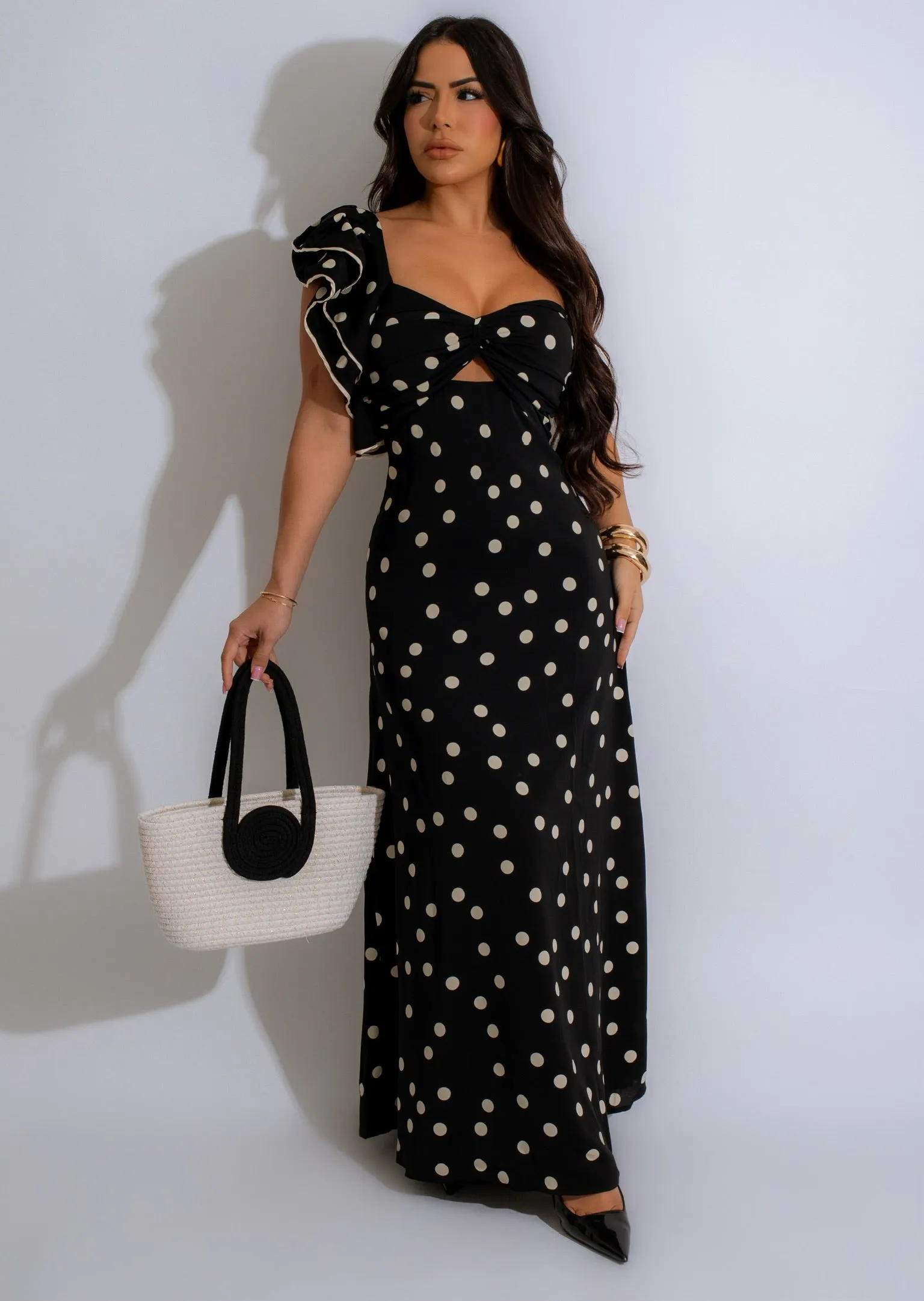 I Always Come Back Maxi Dress Black