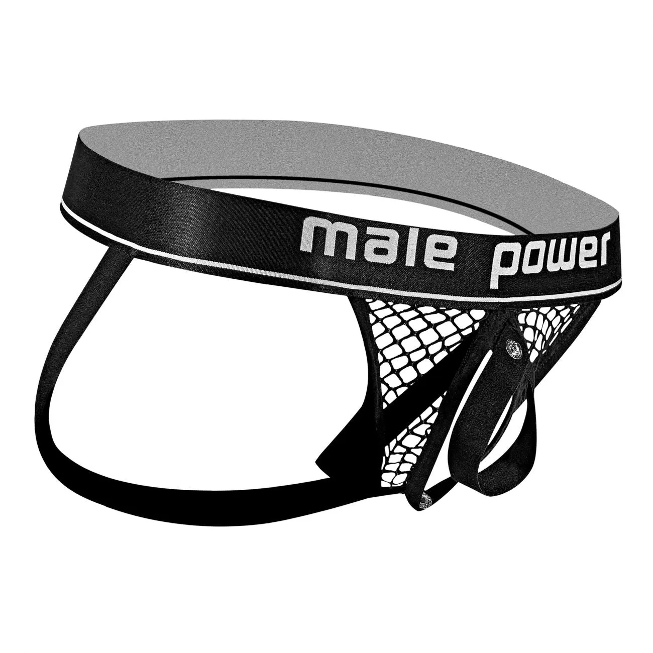 Male Power 346-260 Cockpit C-Ring Jockstrap Black