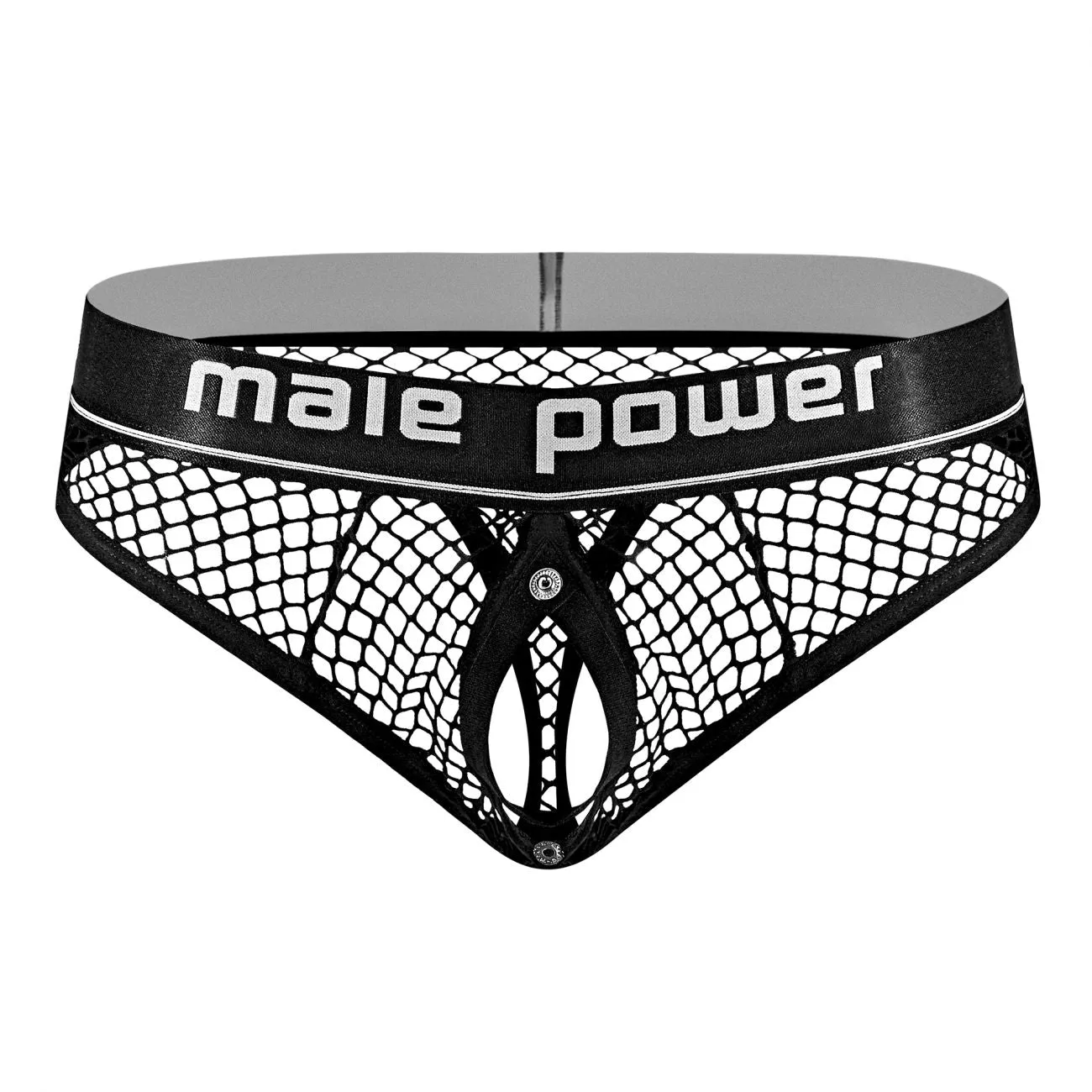 Male Power 410-260 Cockpit C-Ring Thong Black