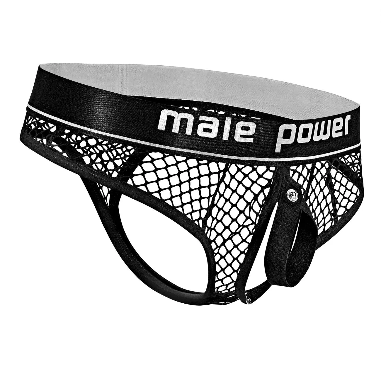 Male Power 410-260 Cockpit C-Ring Thong Black