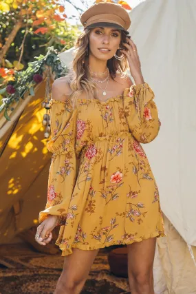 Melrose Dress Mustard