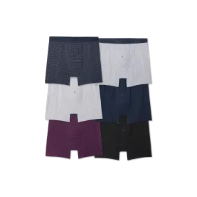 Men's Cotton Modal Blend Boxer 6-Pack