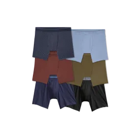 Men's Cotton Modal Blend Boxer Brief 6-Pack