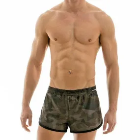 Modus Vivendi Swimwear Jogging Cut Camo Swim-Short Khaki S1722 145