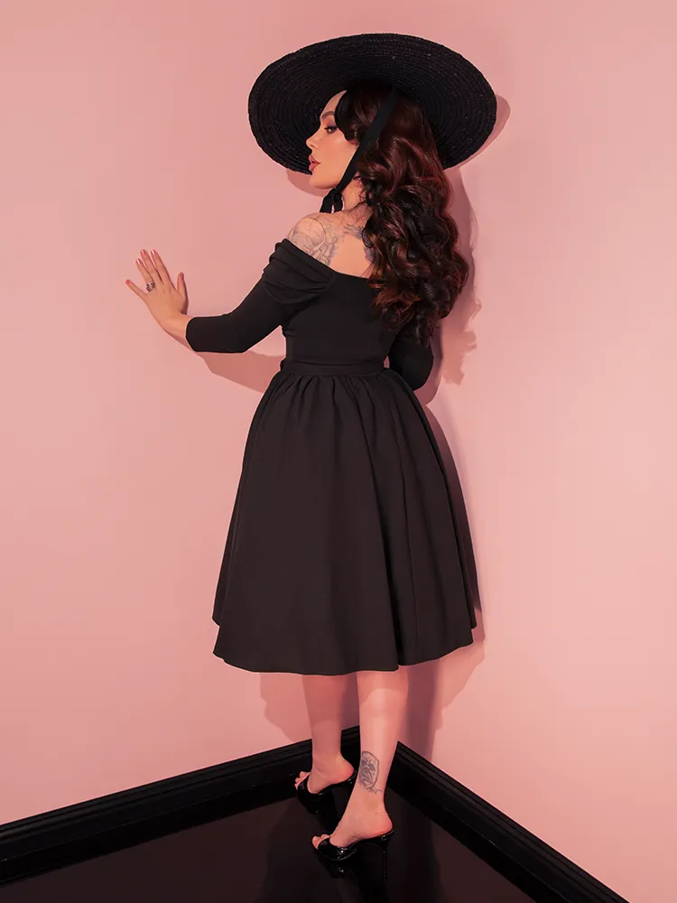 Starlet Swing Dress in Black - Vixen by Micheline Pitt