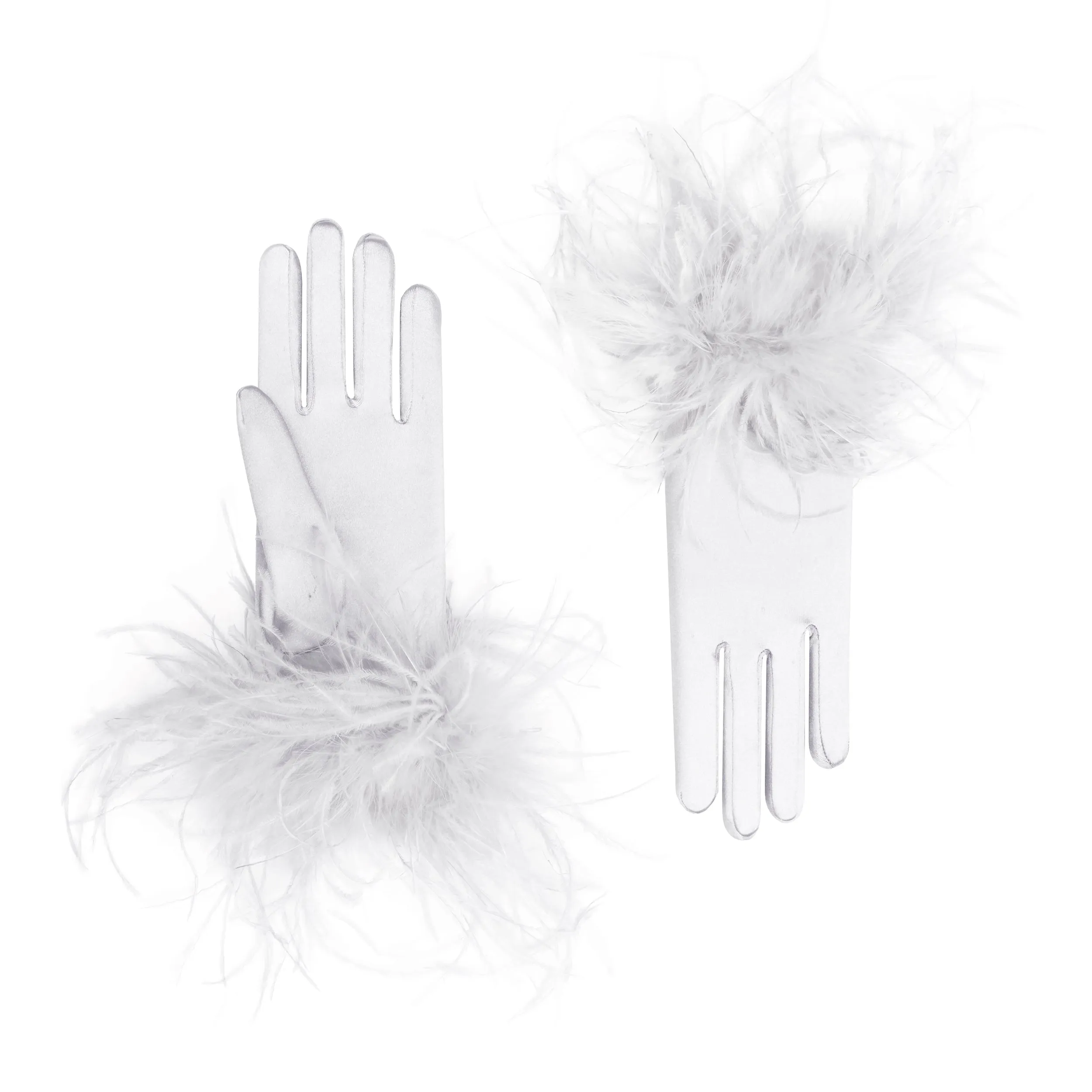 Vera | Satin Wrist Length Glove